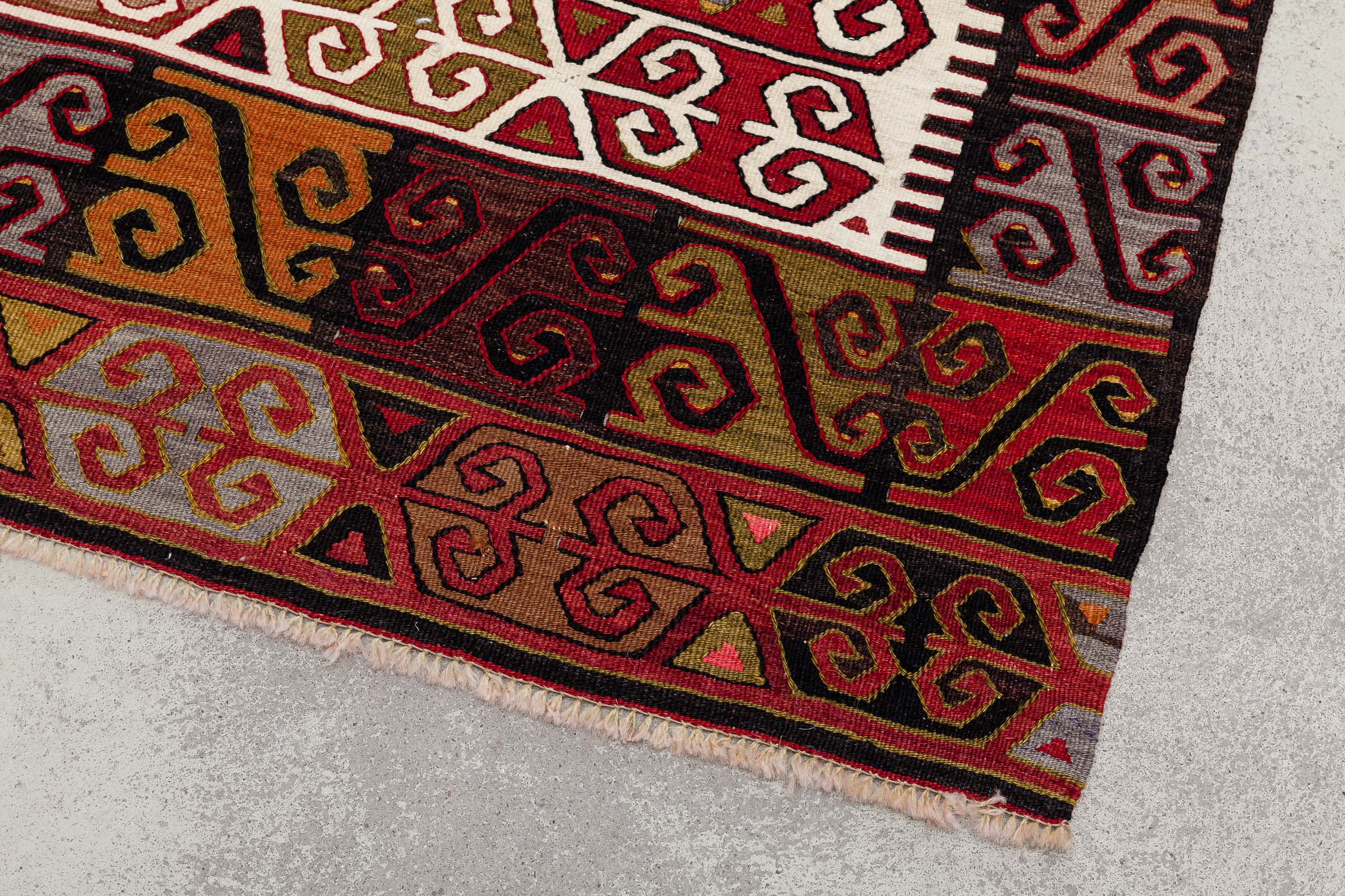 SIVRIHISAR Vintage Kilim 340x188cm - Wild Heart Free Soul
