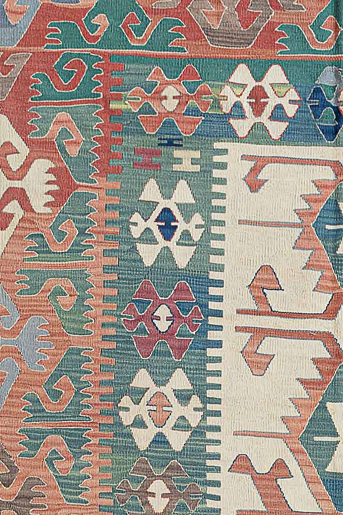 USAK Vintage Kelim 275x181cm - Wild Heart Free Soul