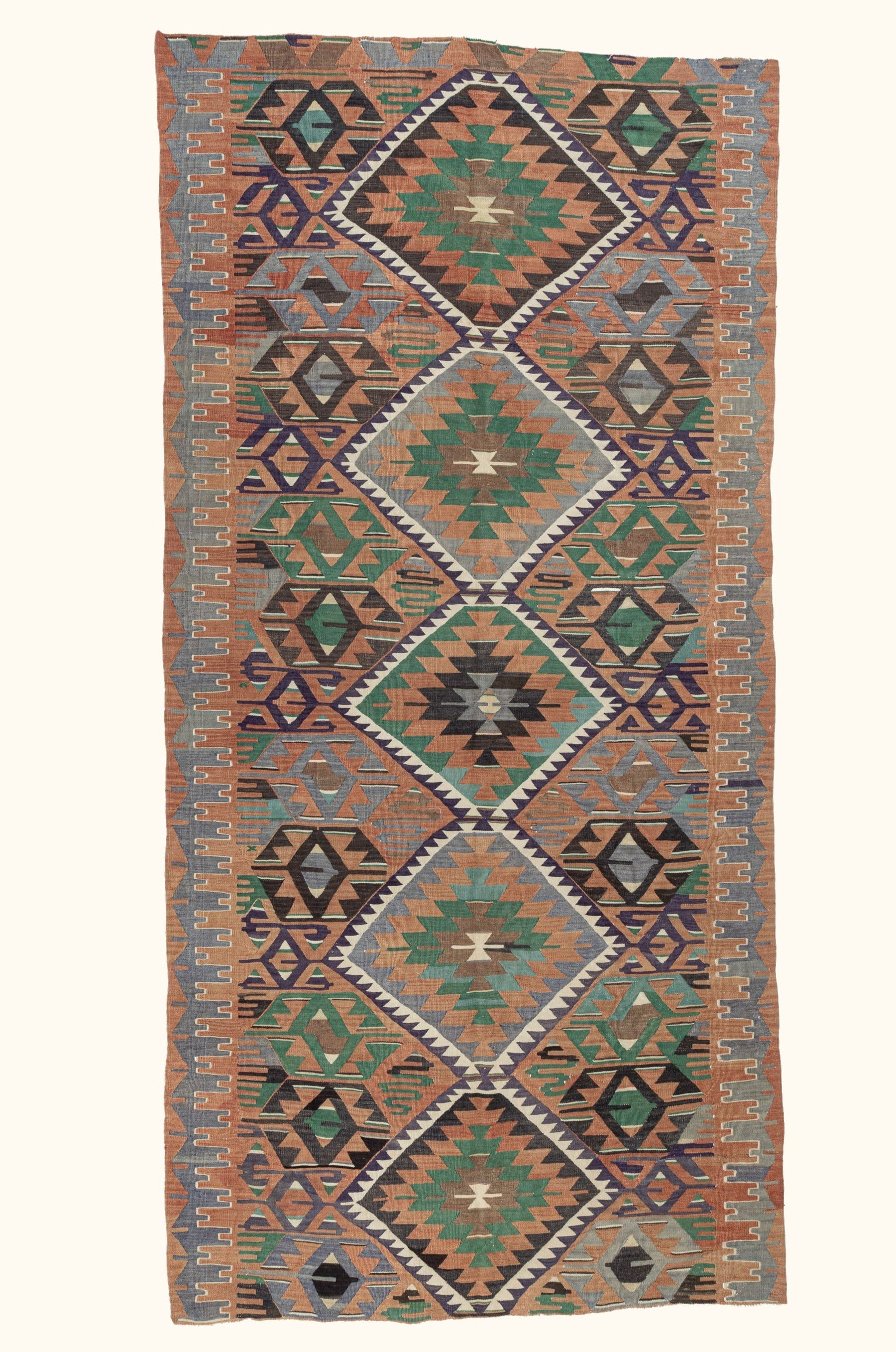 USAK Vintage Kelim 316x165cm - Wild Heart Free Soul