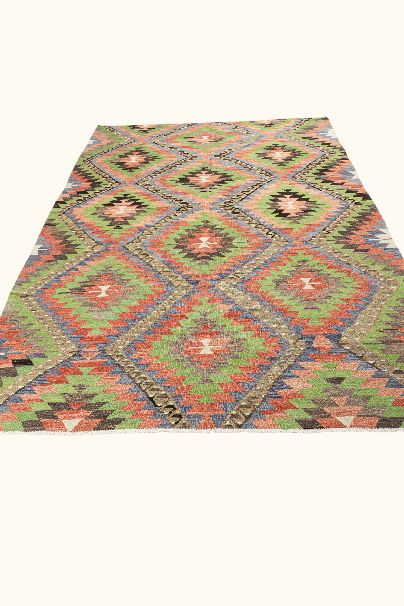 USAK Vintage Kelim 327x208cm - Wild Heart Free Soul