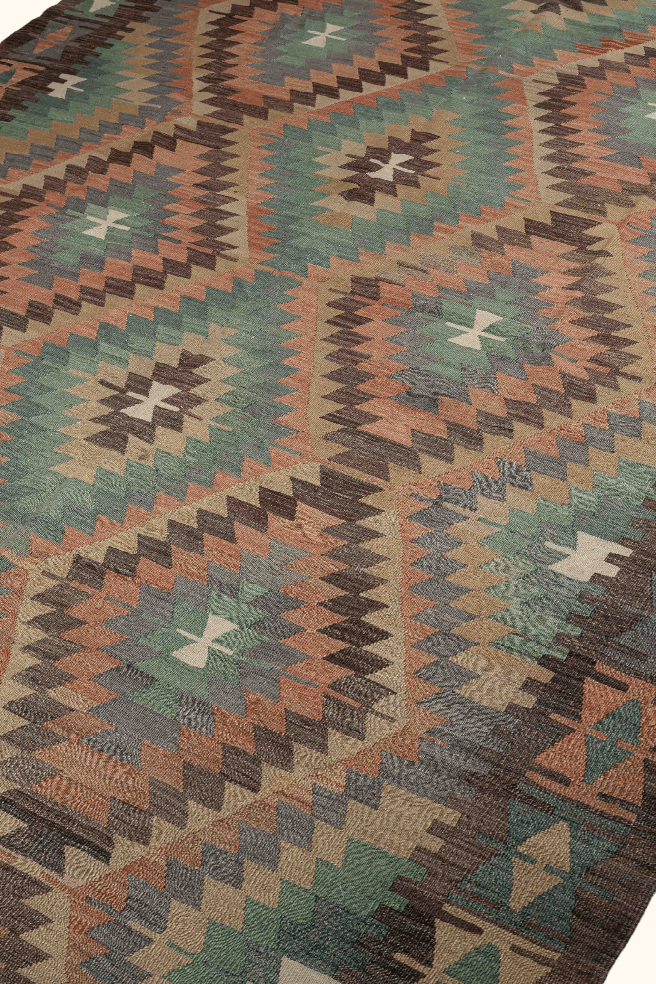 USAK Vintage Kelim 328x196cm - Wild Heart Free Soul