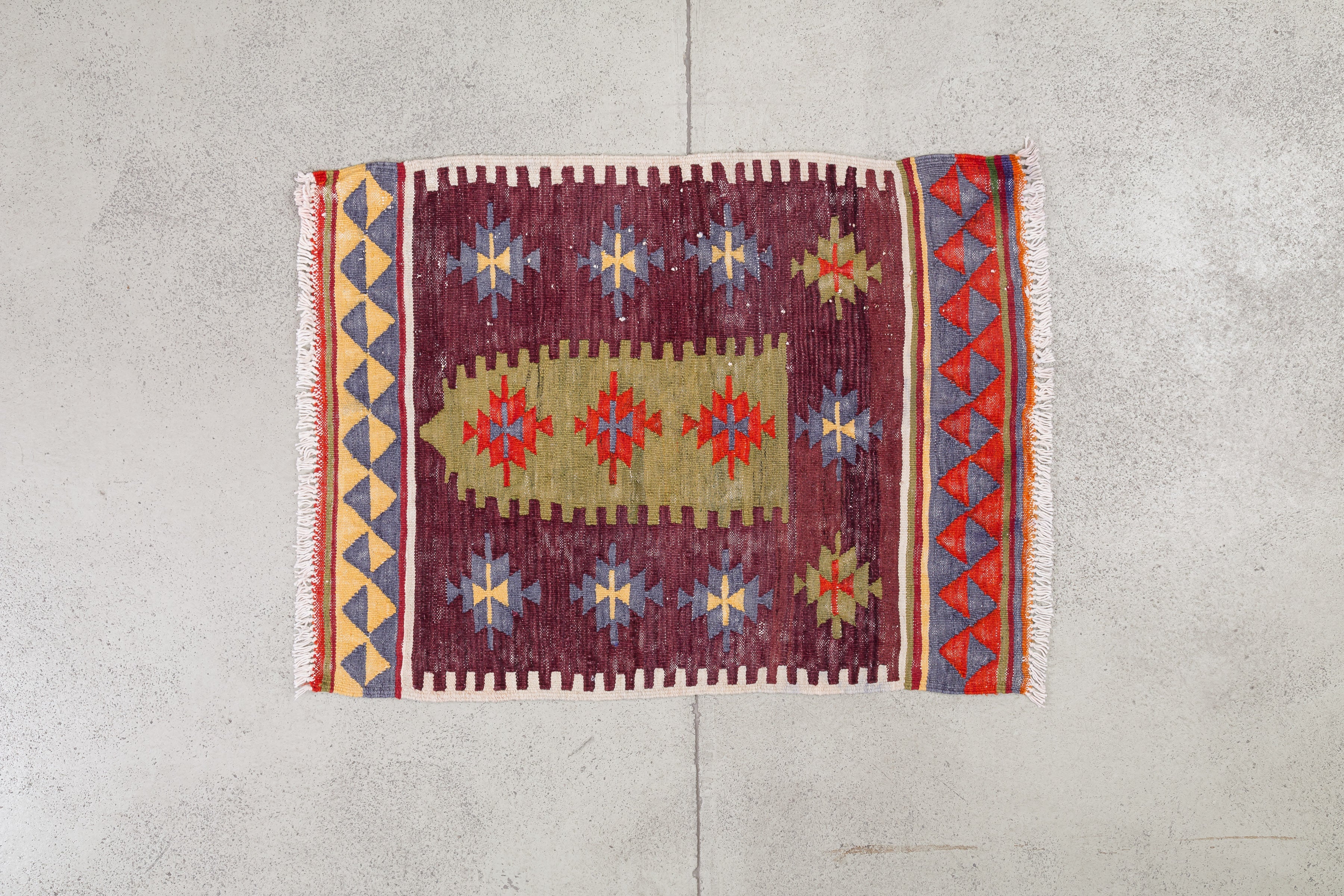 Vintage Kilim Afyon 112x85cm - Wild Heart Free Soul
