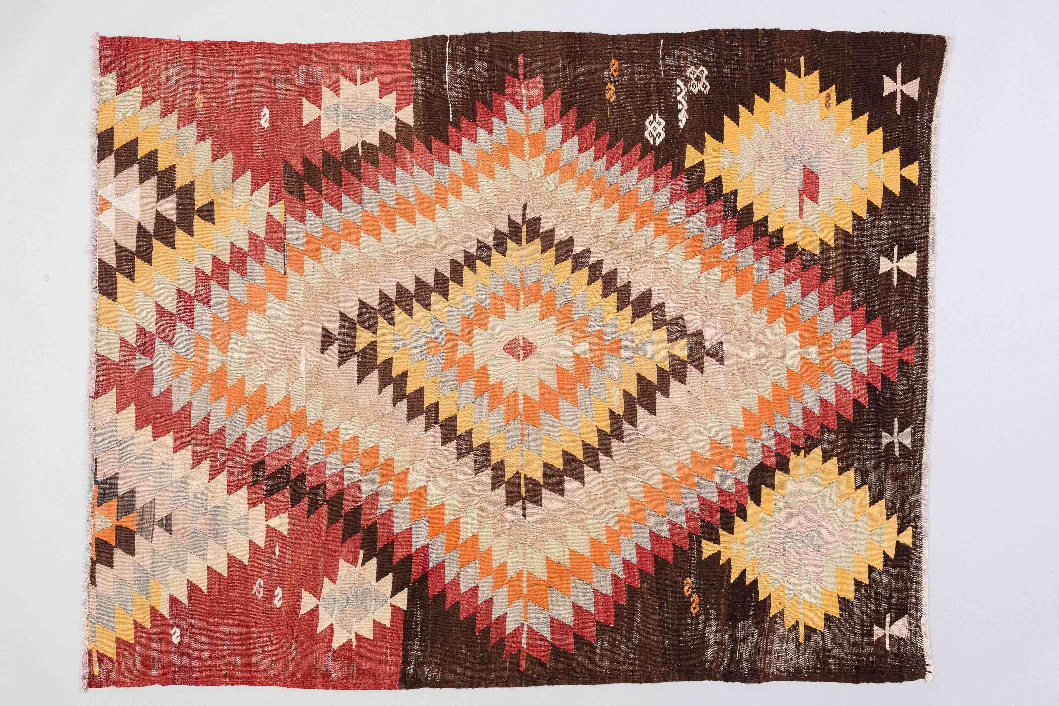 Vintage Kilim Afyon 209x160cm - Wild Heart Free Soul