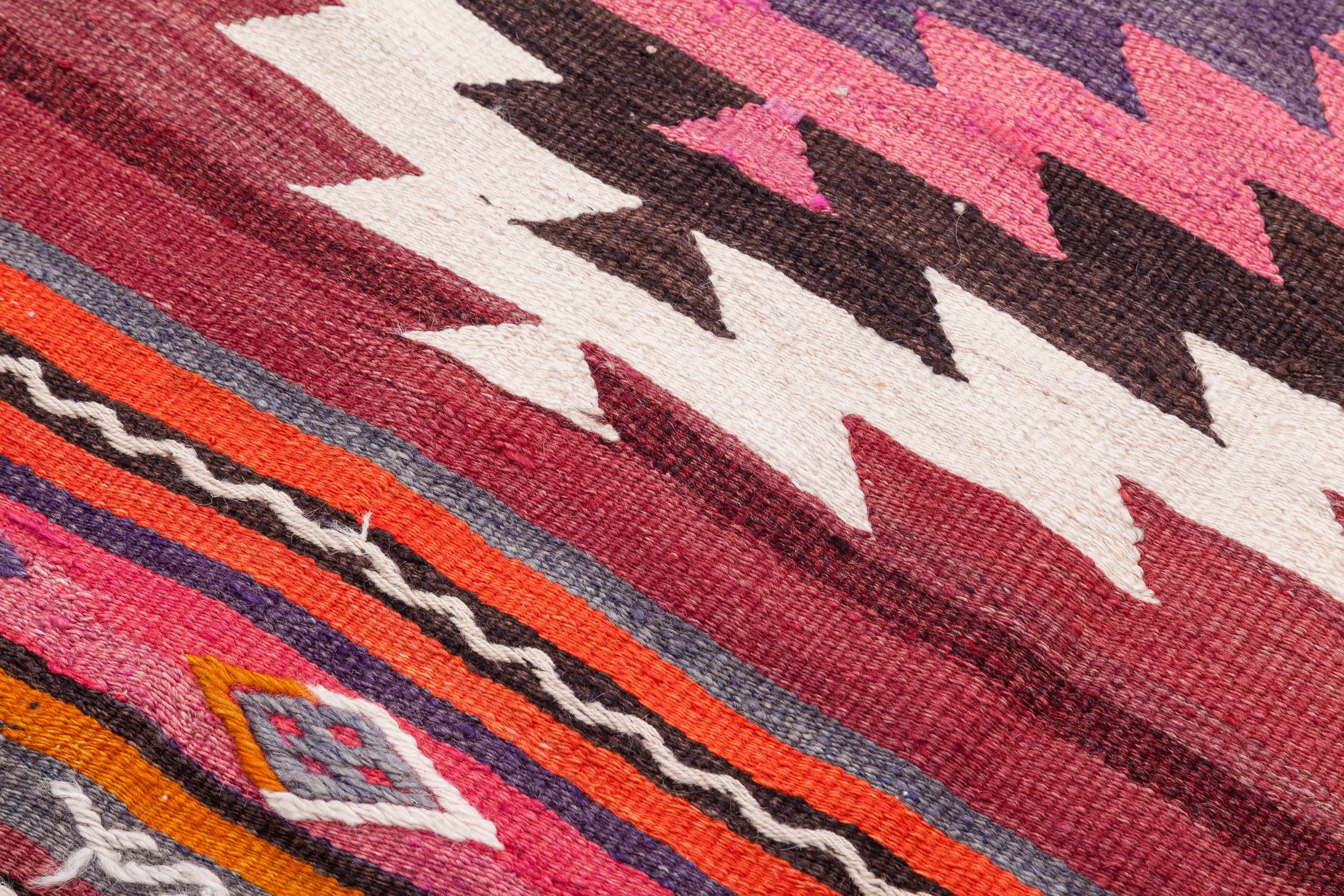 Vintage Kilim Denizli 214x146cm - Wild Heart Free Soul