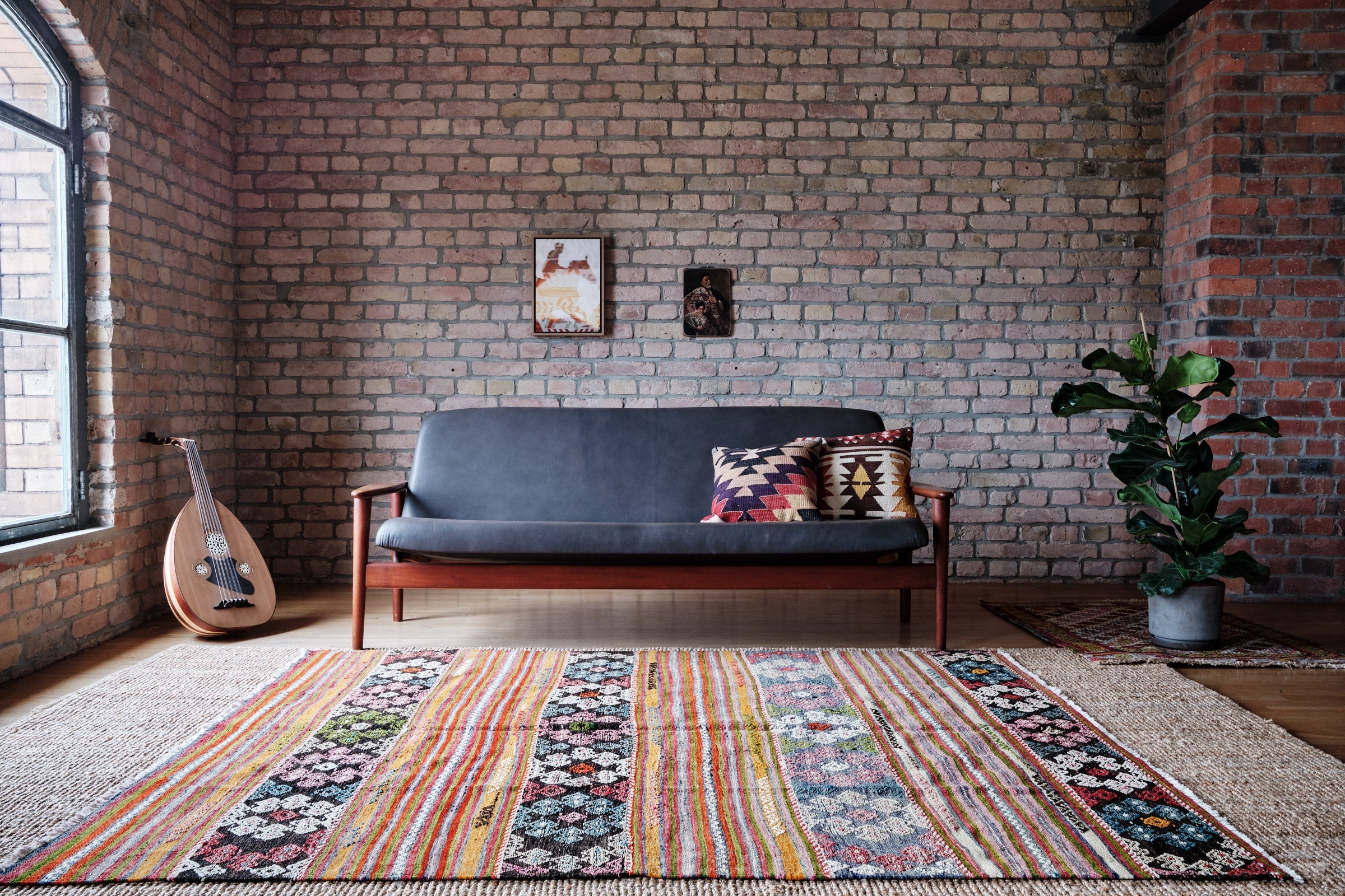 Vintage Kilim Fethiye 210x184cm - Wild Heart Free Soul