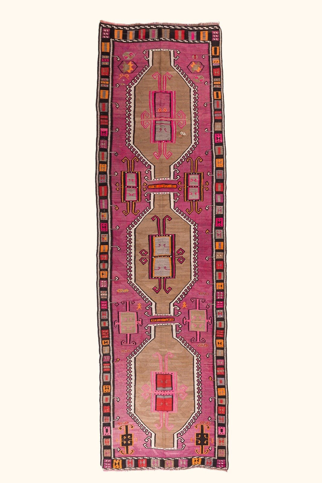 Vintage Kilim Kars 466x126cm - Wild Heart Free Soul