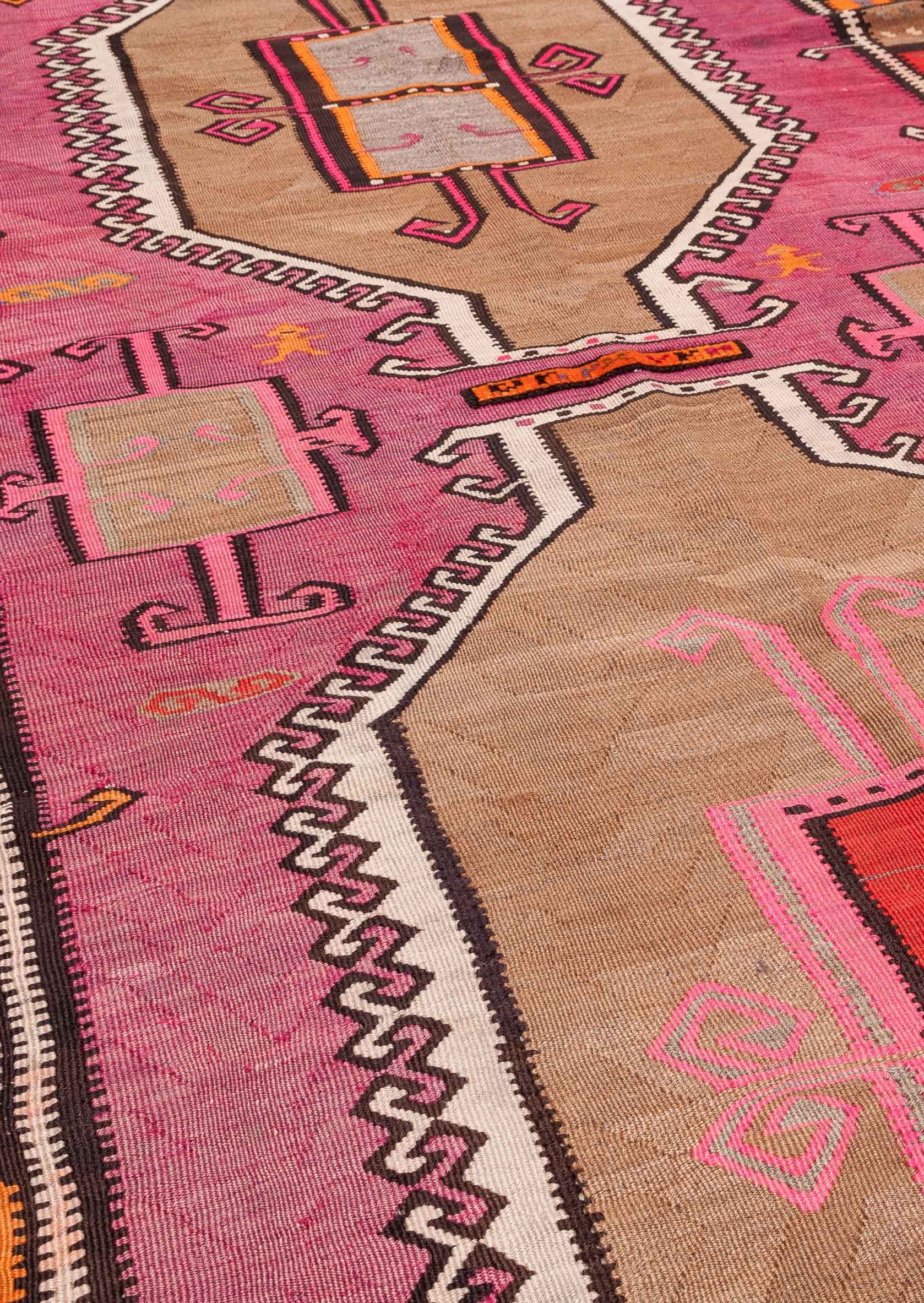 Vintage Kilim Kars 466x126cm - Wild Heart Free Soul