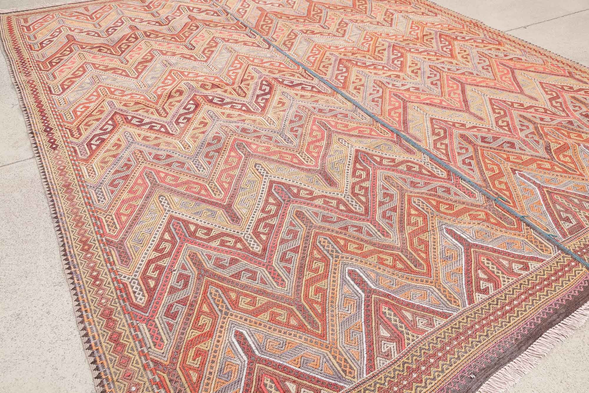 Vintage Kilim, Konya 203 x 164 cm - Wild Heart Free Soul