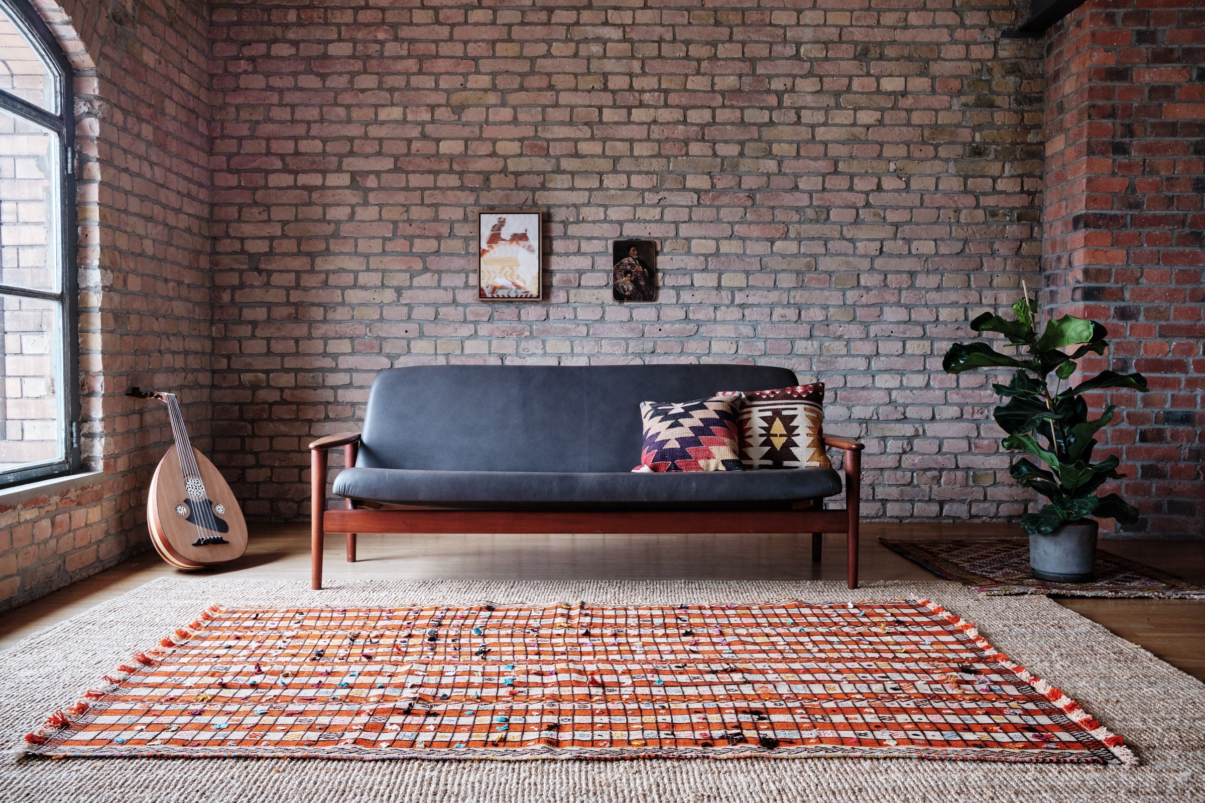 Vintage Kilim Konya 214x140cm - Wild Heart Free Soul