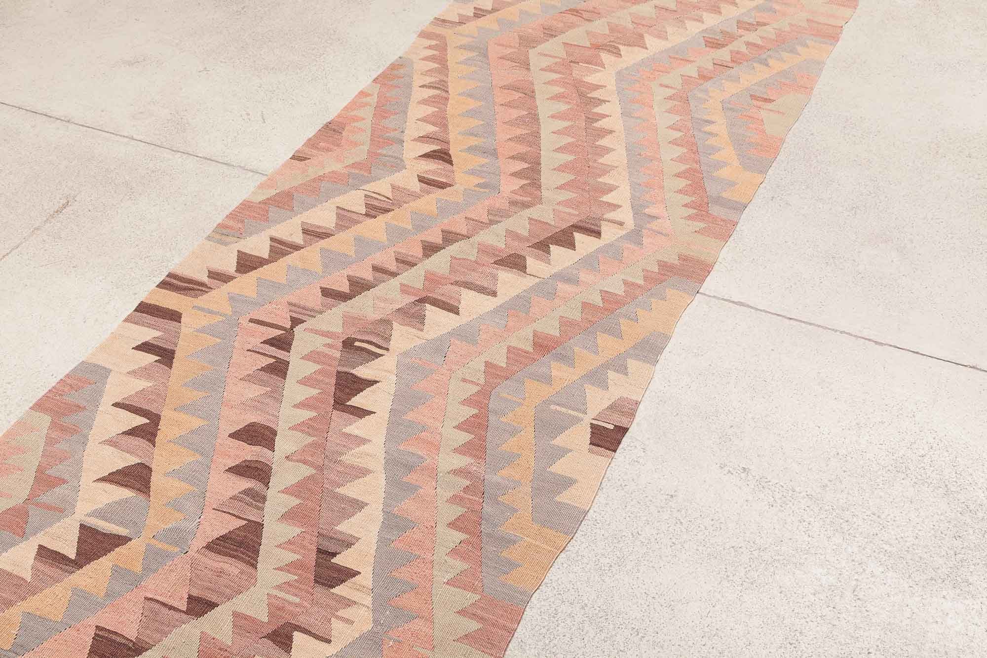 Vintage Kilim Tavas 298 x 86cm - Wild Heart Free Soul