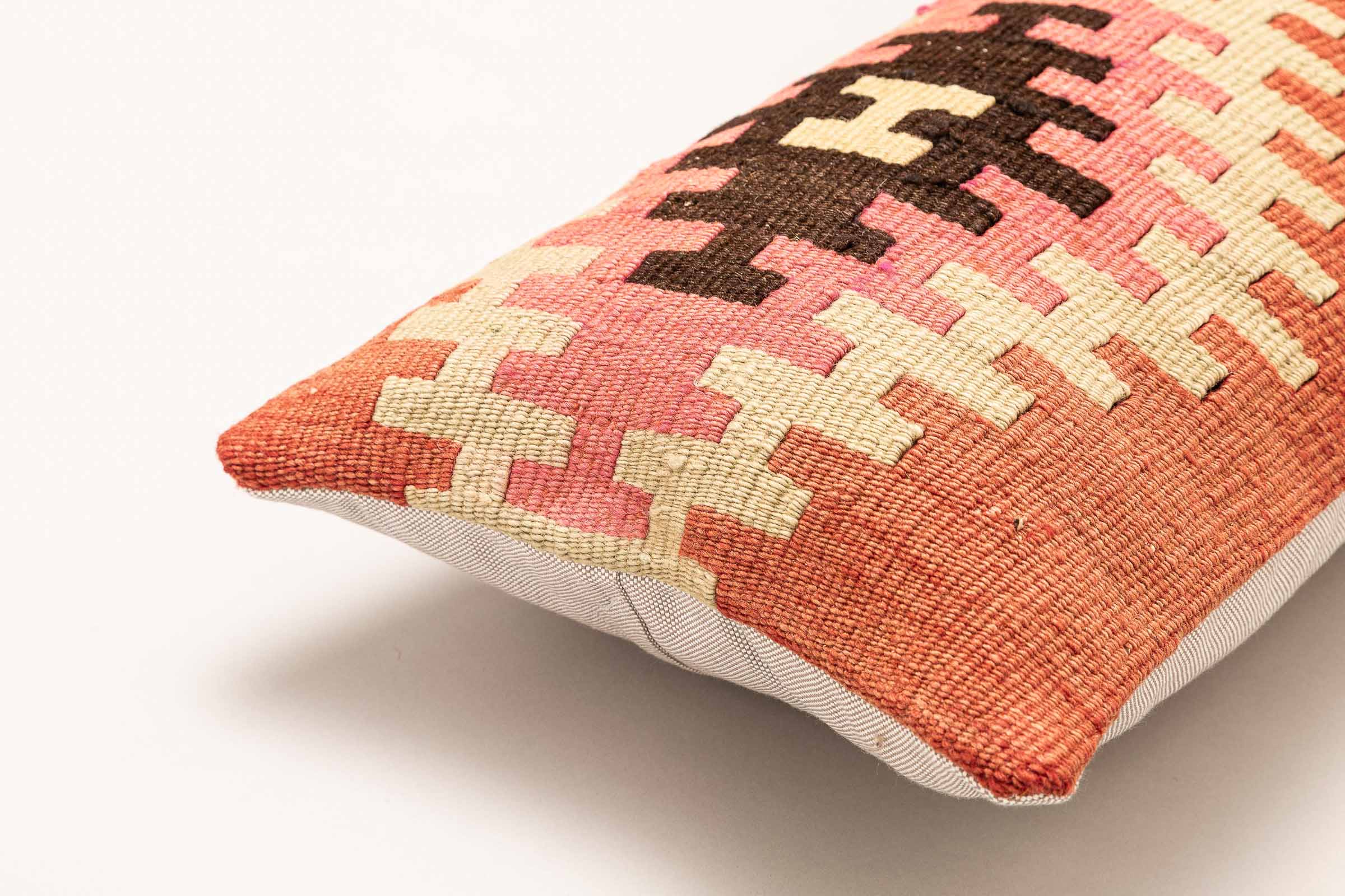 Kilim Cushion "Makbule" (60x30cm) - Wild Heart Free Soul