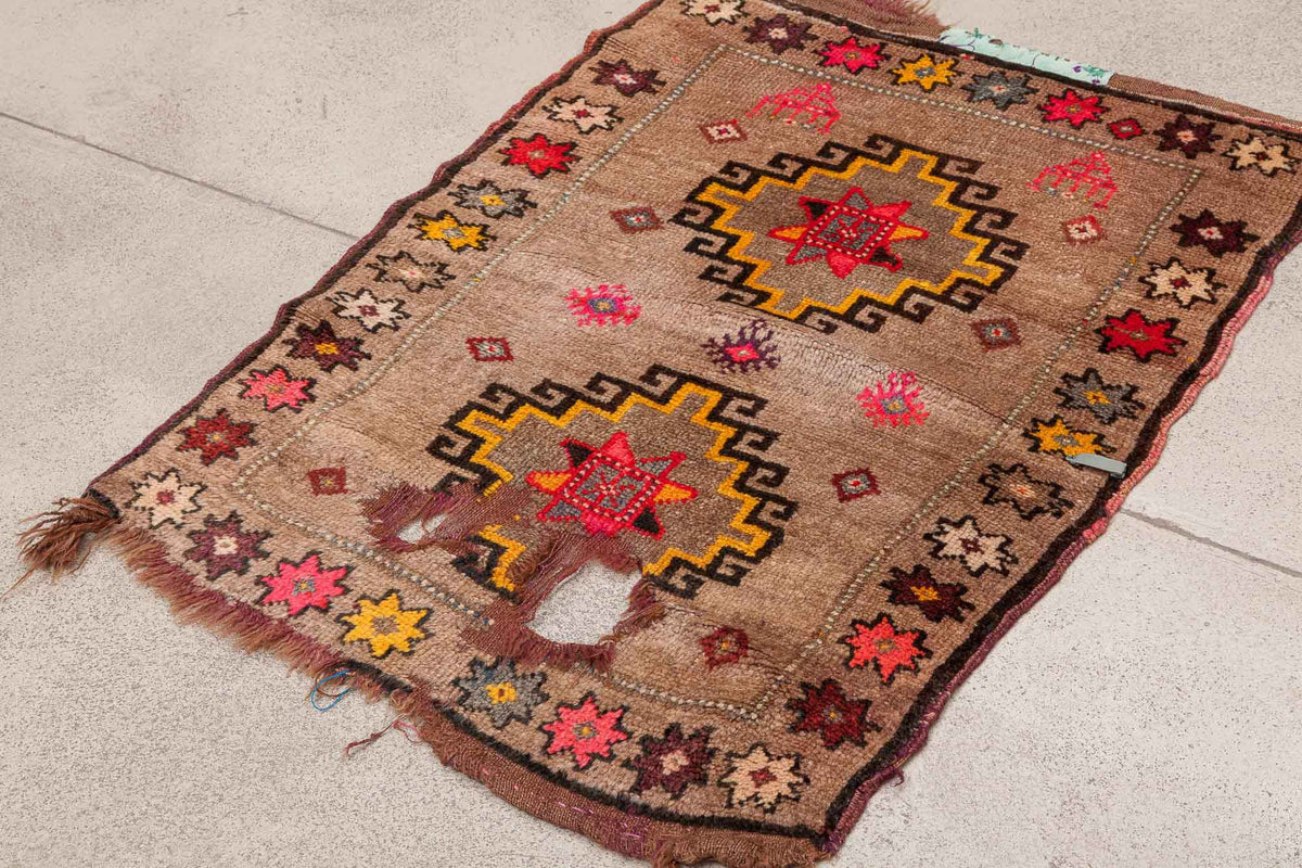 Vintage Kelim Kars (110 x 81cm) - Wild Heart Free Soul