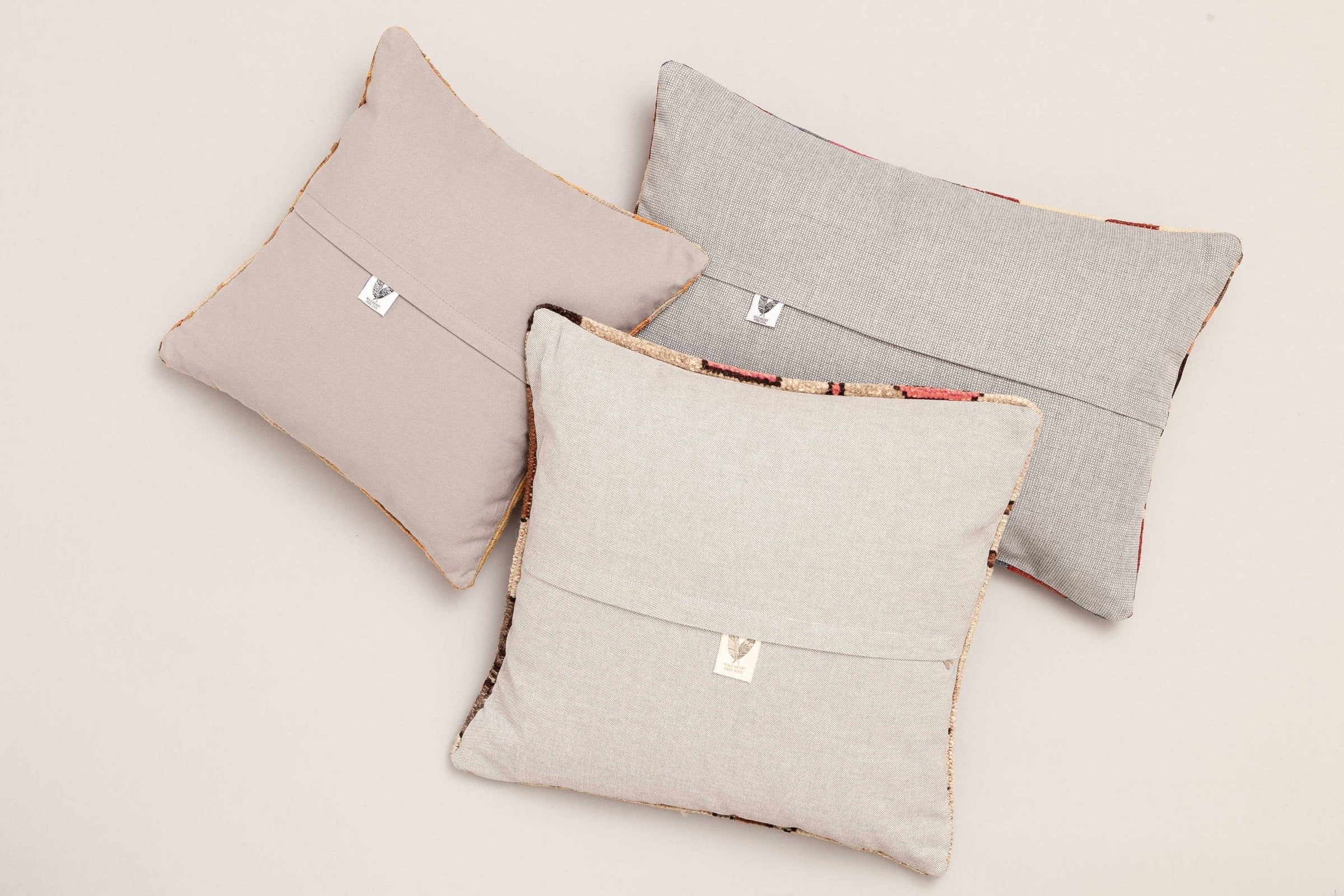 Kilim Cushion "Eylül" (40x40cm) - Wild Heart Free Soul