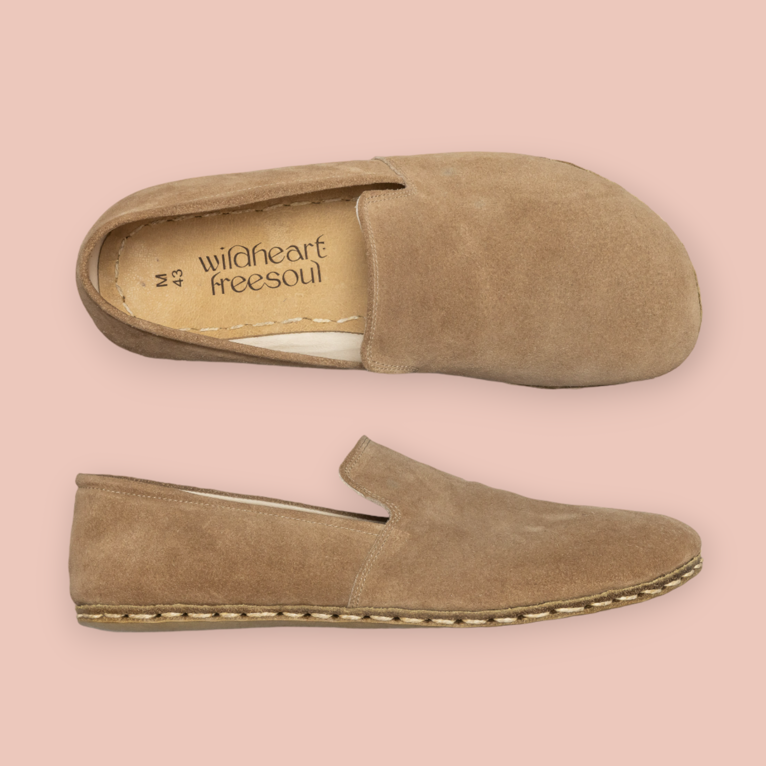 His Patara Suede Yari Barefoot Grounding Shoes
