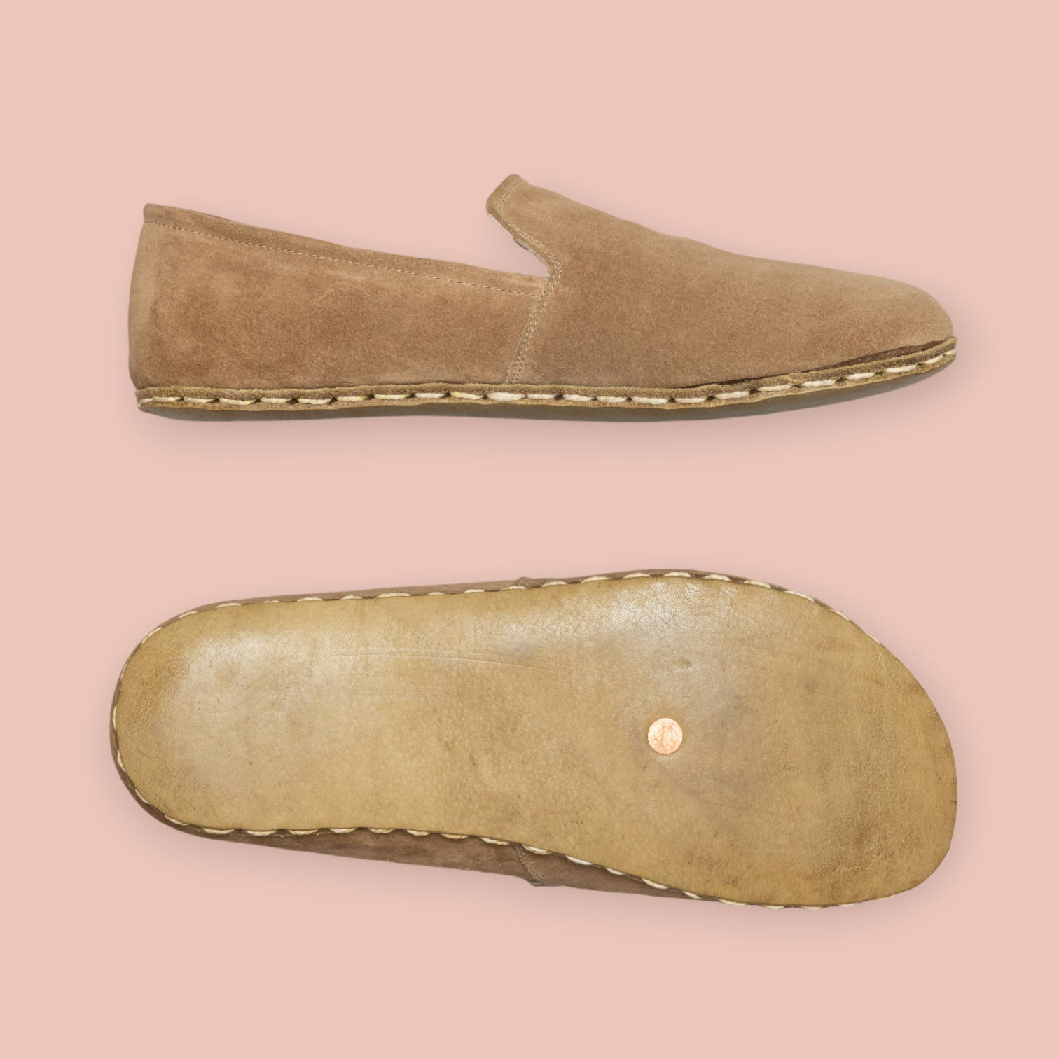 His Patara Suede Yari Barefoot Grounding Shoes