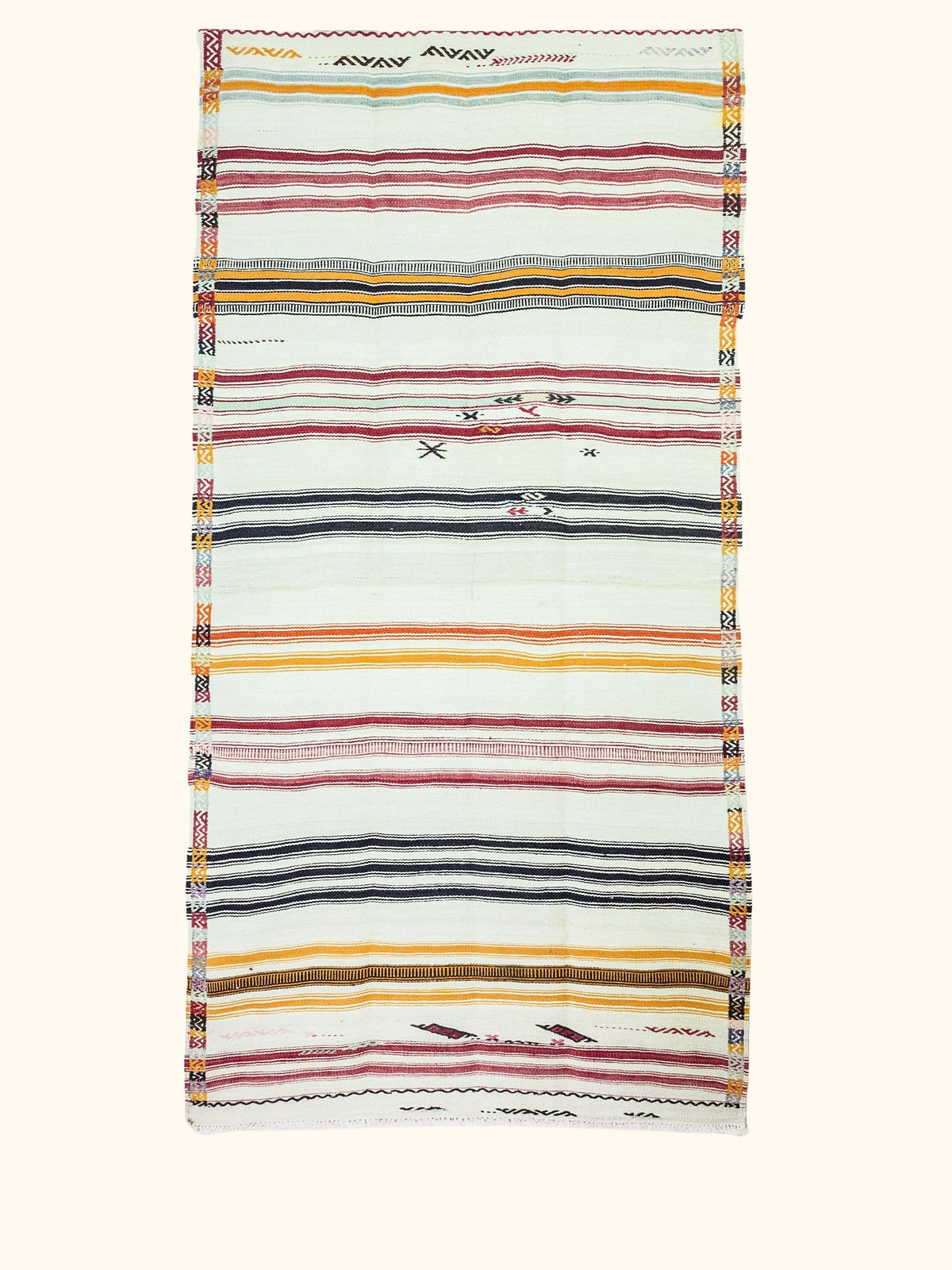 Vintage Kilim, Denizli 251 x128 cm